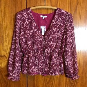 MADEWELL Overture Top in Ditsy Flowers